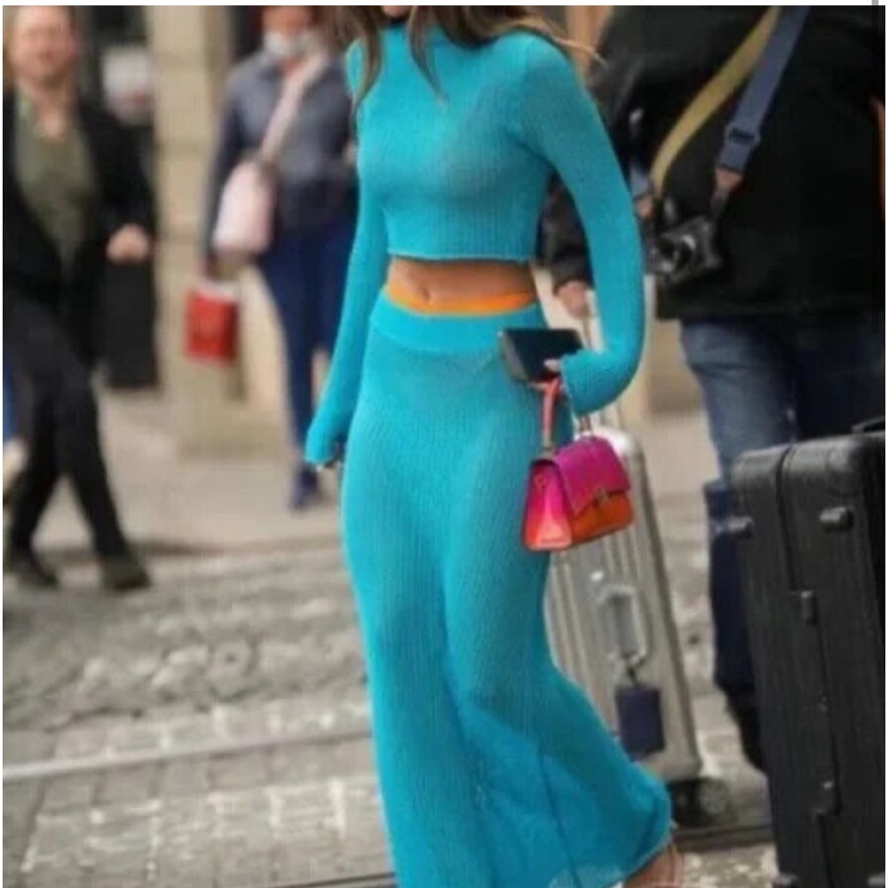 Zara viral blue set - Picture 13 of 13